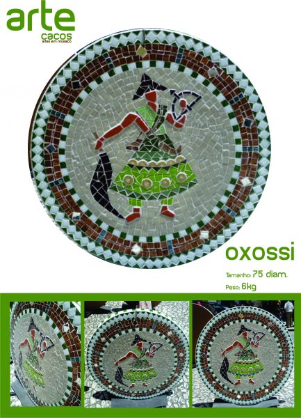 Quadro em Mosaico - Orixás - Oxossi